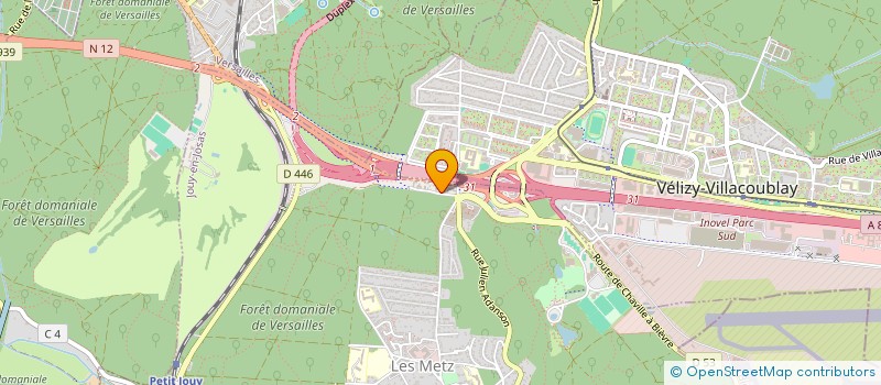 localisation de l'entreprise DEPANNAGE RENOVATION CONSTRUCTION  JOUY-EN-JOSAS