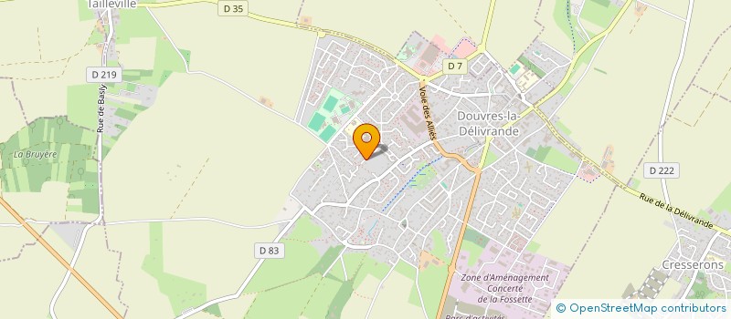 localisation de l'entreprise DEPANNAGE RENOVATION NORMANDIE (DRN) à DOUVRES-LA-DELIVRANDE