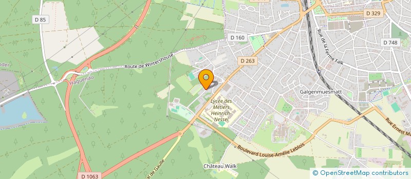 localisation de l'entreprise DEPANNAGE SERRURERIE ET MAINTENANCE IMMOBILIERE  HAGUENAU