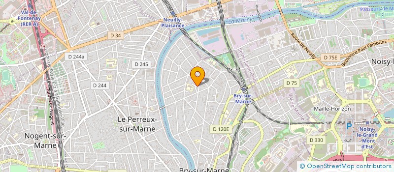 localisation de l'entreprise DEPANNAGE SERVICE TELE VIDEO ANTENNE à BRY-SUR-MARNE