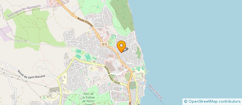 localisation de l'entreprise DEPANNAGE TRAVAUX MAINTENANCE ELECTRICITE à MARTIGUES