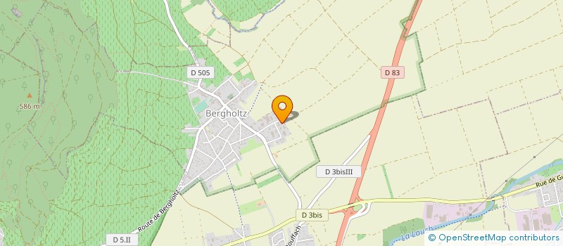 localisation de l'entreprise DEPANNAGES ET SERVICES EN MECANIQUE DE PRECISION à BERGHOLTZ