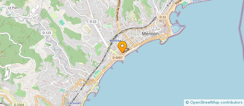 localisation de l'entreprise DEPANNAGES MULTISERVICES ET INFORMATIQUE à MENTON