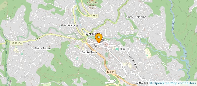 localisation de l'entreprise DEPANNE AU LOGIS  VENCE