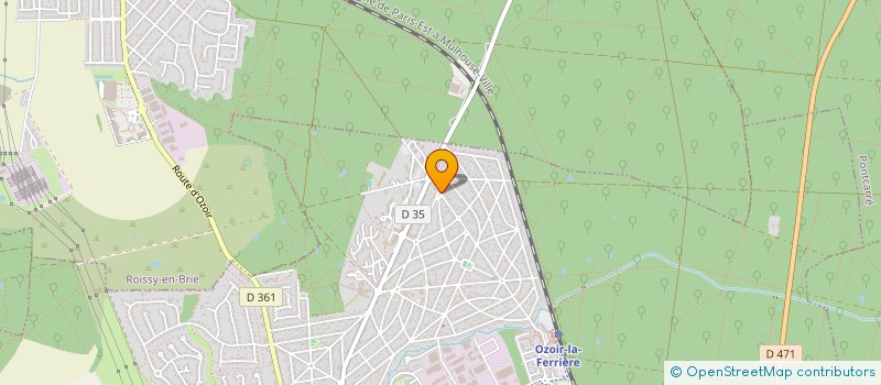 localisation de l'entreprise DEPANNE'PANNE  OZOIR-LA-FERRIERE