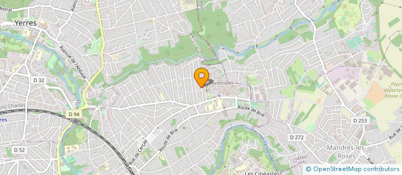 localisation de l'entreprise DEPANNE PLUS ELEC à BRUNOY