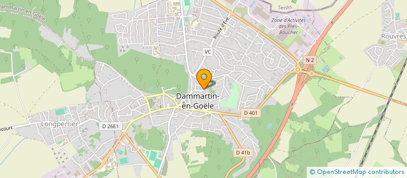 localisation de l'entreprise DEPANNE PRO IDF  LONGPERRIER