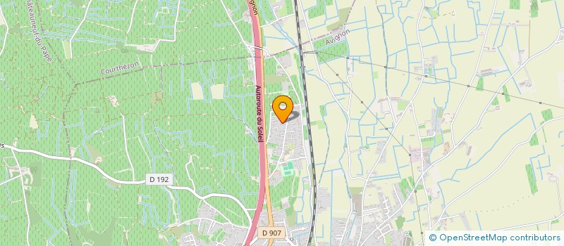 localisation de l'entreprise DEPANNELEC  BEDARRIDES