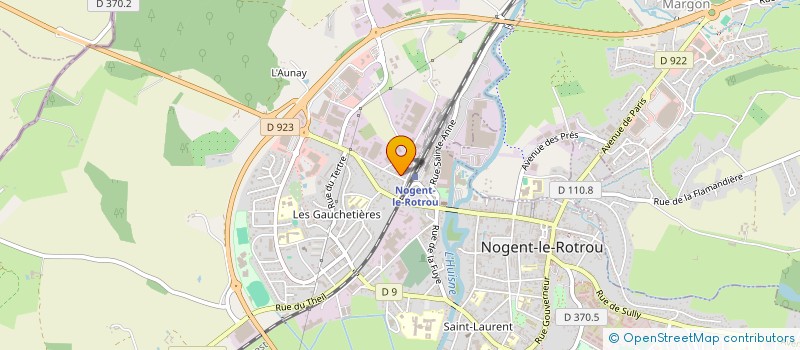 localisation de l'entreprise DEPANOTO ET COMPAGNIE à NOGENT-LE-ROTROU