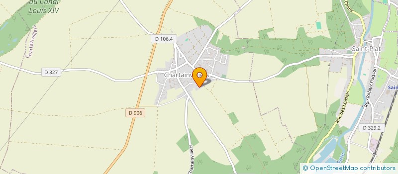 localisation de l'entreprise DEPARDIEU - DEMENAY à CHARTAINVILLIERS