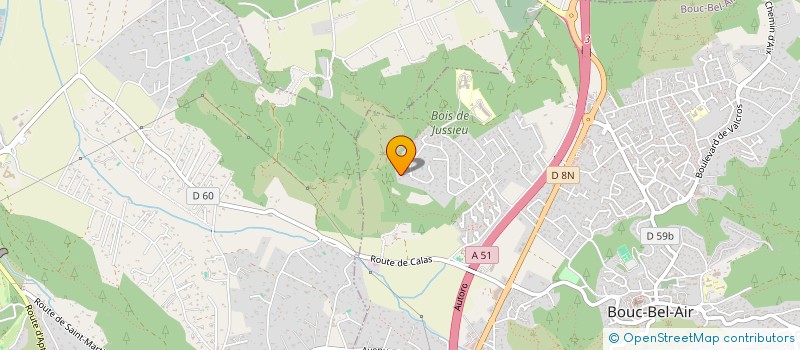 localisation de l'entreprise DEPARM ET CIE à BOUC-BEL-AIR