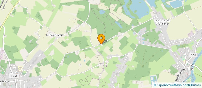 localisation de l'entreprise DEPART  FILLE