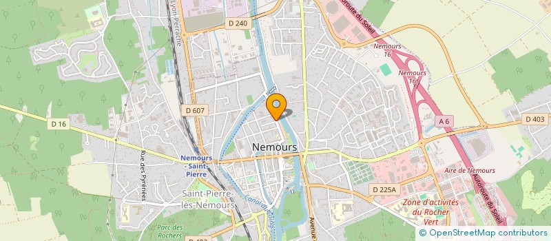 localisation de l'entreprise DEPART (DEVELOPT ET PARTICIPATION) à NEMOURS