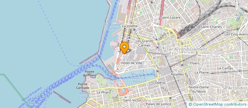 localisation de l'entreprise DEPART RECHERCHE VIELLISSEMENT à MARSEILLE