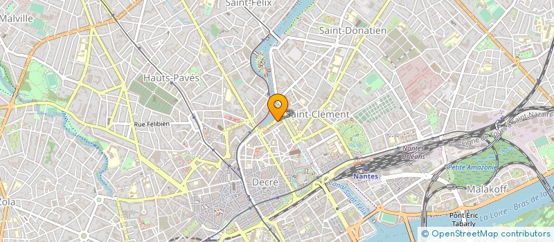 localisation de l'entreprise DEPARTEMENT DE LA LOIRE-ATLANTIQUE à NANTES