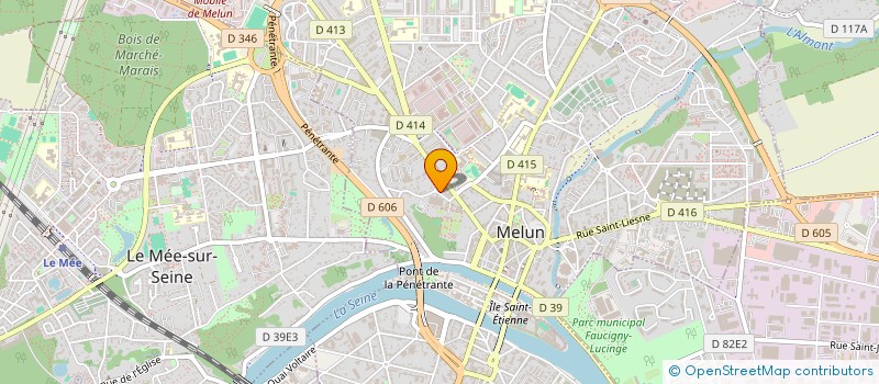 localisation de l'entreprise DEPARTEMENT DE SEINE ET MARNE à MELUN