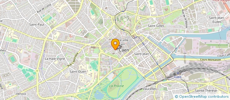 localisation de l'entreprise DEPARTEMENT DU CALVADOS à CAEN