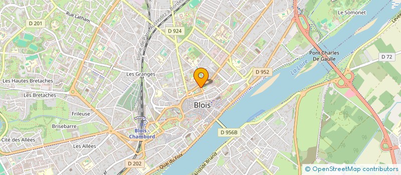 localisation de l'entreprise DEPARTEMENT DU LOIR ET CHER  BLOIS