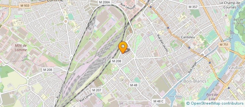 localisation de l'entreprise DEPARTEMENT DU NORD à LILLE