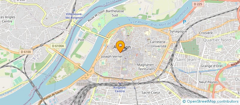 localisation de l'entreprise DEPARTEMENT DU VAUCLUSE à AVIGNON