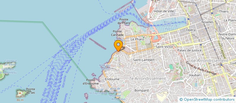localisation de l'entreprise DEPARTEMENT ELECTRICITE CONTROLE D'ACCES ANTENNE à MARSEILLE
