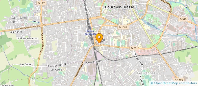 localisation de l'entreprise DEPARTEMENT SOCIAL ET PAYE à BOURG-EN-BRESSE