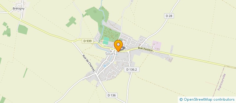 localisation de l'entreprise DEPARTEMENTALE ADMR DE CHARTRES à LE COUDRAY