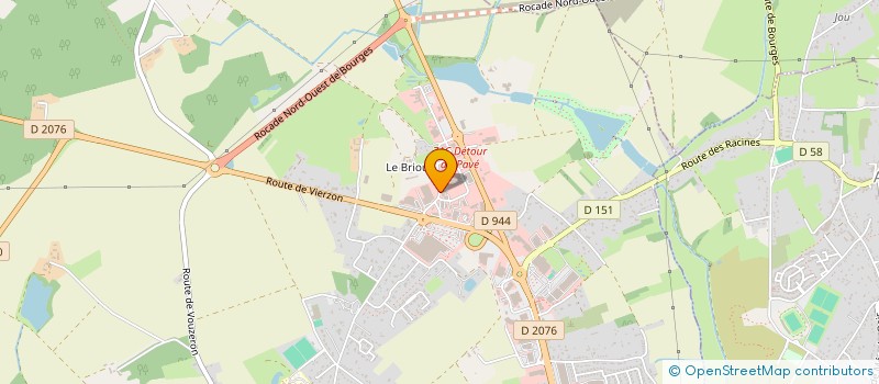 localisation de l'entreprise DEPARTEMENTALE DE L AIDE A DOMICILE DU CHER à SAINT DOULCHARD