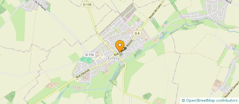 localisation de l'entreprise DEPARTEMENTALE DE PROTECTION CIVILE DE CALVADOS à EVRECY