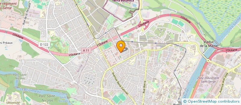 localisation de l'entreprise DEPASS à ANGERS