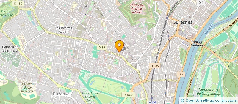 localisation de l'entreprise DEPASS INFO à RUEIL-MALMAISON