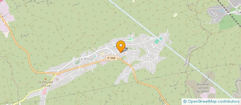 localisation de l'entreprise DEPE SERRURERIE  LE ROVE