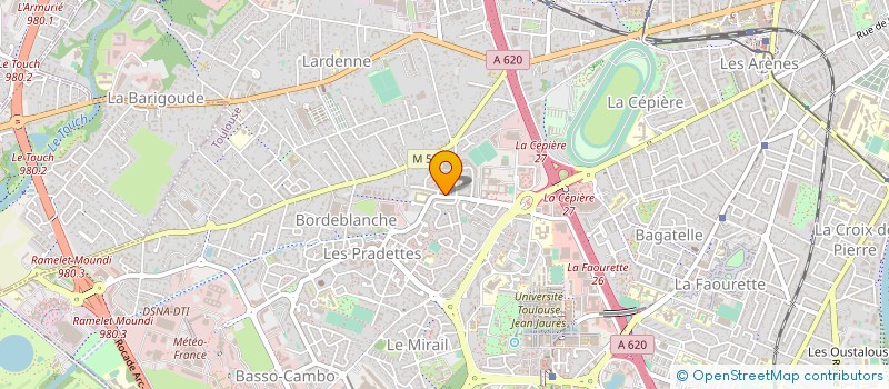 localisation de l'entreprise DEPECHE MAG à TOULOUSE