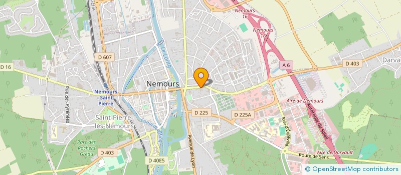 localisation de l'entreprise DEPECHE TOIT à NEMOURS