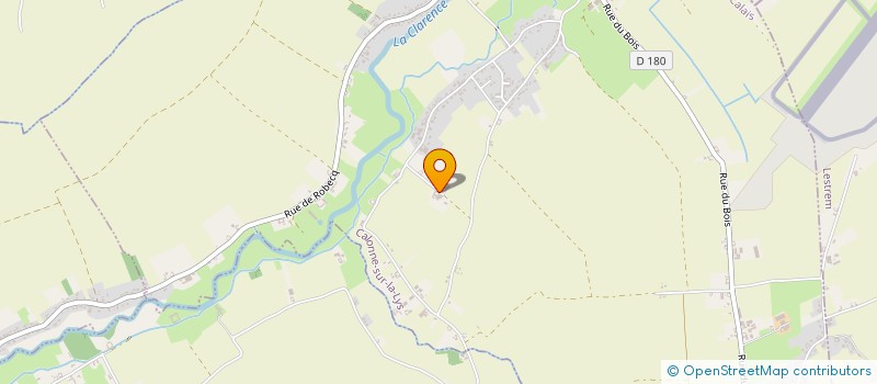 localisation de l'entreprise DEPECKER  CALONNE-SUR-LA-LYS