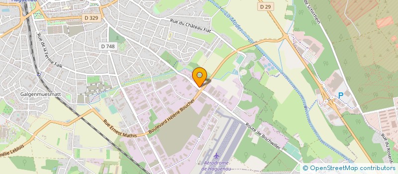 localisation de l'entreprise DEPEINSOL SOC EXPLOIT ETS KIEGER à HAGUENAU