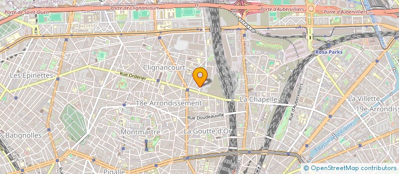 localisation de l'entreprise DEPEN DANSE  PARIS