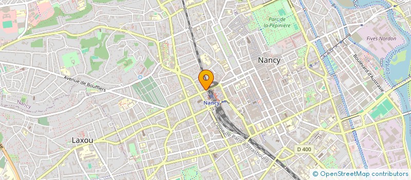 localisation de l'entreprise DEPEN DENT  NANCY