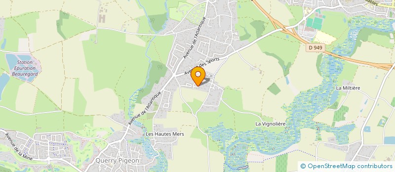 localisation de l'entreprise DEPENNE TEAM  TALMONT-SAINT-HILAIRE