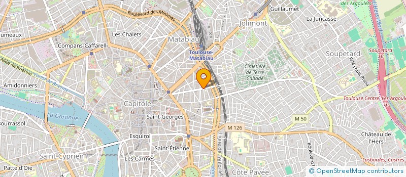 localisation de l'entreprise DEPERI à TOULOUSE