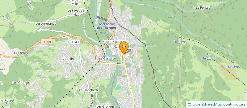 localisation de l'entreprise DEPERTO  SAINT-GERVAIS-LES-BAINS