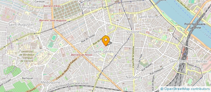 localisation de l'entreprise DEPETITEVILLE DUHEM  BORDEAUX