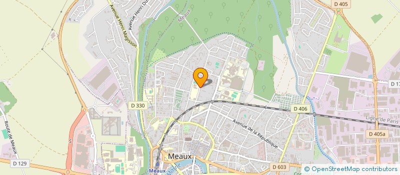 localisation de l'entreprise DEPHI à MEAUX