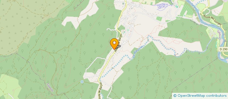 localisation de l'entreprise DEPHI  SALAVAS