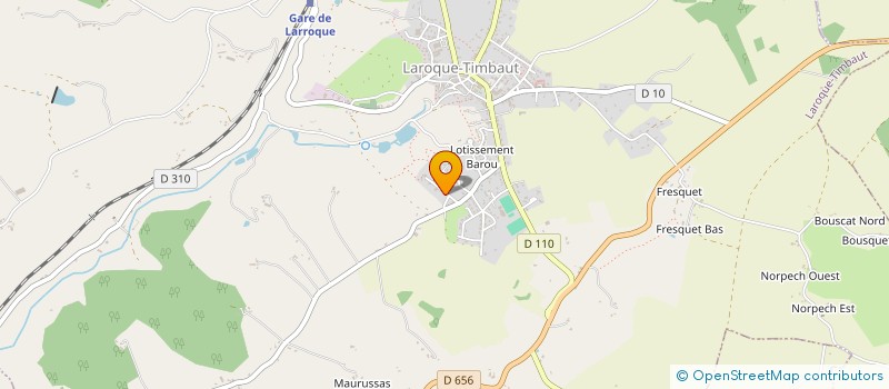 localisation de l'entreprise DEPHIPRO  HAUTEFAGE-LA-TOUR