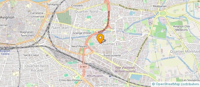 localisation de l'entreprise DEPHIS (DEPASSEMENT ET ENGAGEMENT EN FAVEUR DES PERSONNES HANDICAPEES ET ISOLEES A TRAVERS LE SPORT) à AVIGNON