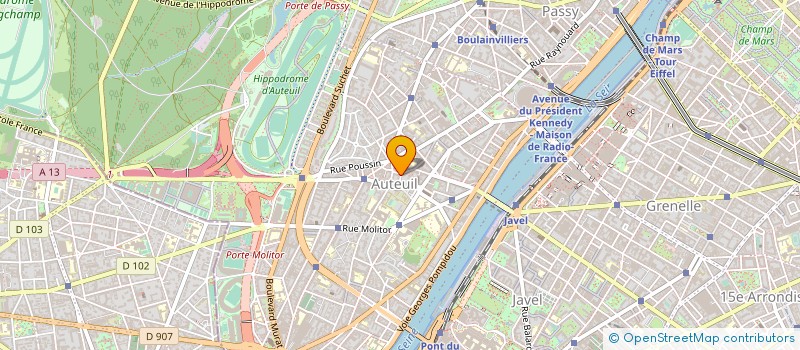 localisation de l'entreprise DEPHY à PARIS
