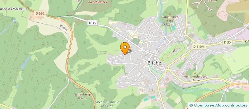 localisation de l'entreprise DEPHYS à BITCHE