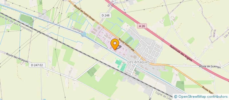 localisation de l'entreprise DEPI  SAINT-OMER-CAPELLE