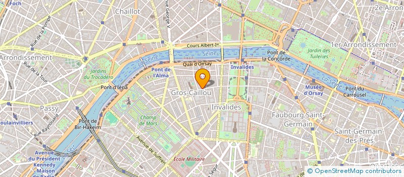 localisation de l'entreprise DEPIGNY ET CESSART  PARIS